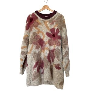 Vintage Gennie De Lange Mohair and Wool Blend Sweater